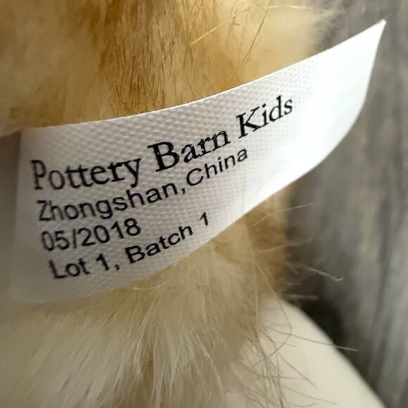 Pottery Barn Kids West Elm Goat Plush Stuffed Animal Soft Cuddly Woodland Gift - Picture 3 of 6